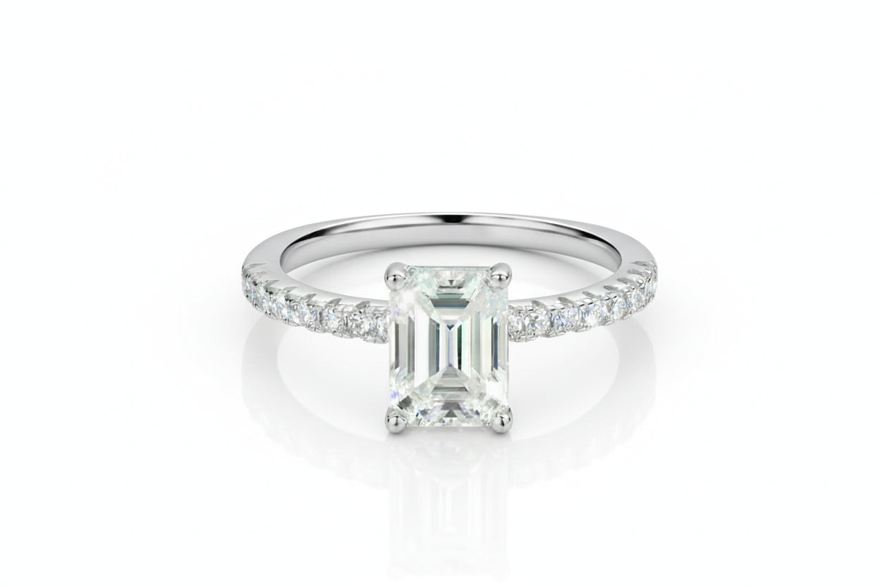 Maison Emerald Cut Ring
