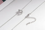 Luxe Pear Moissanite Pendant Necklace